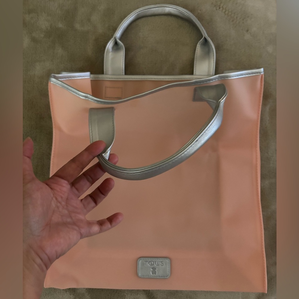 Tous Pink Plastic Bag
